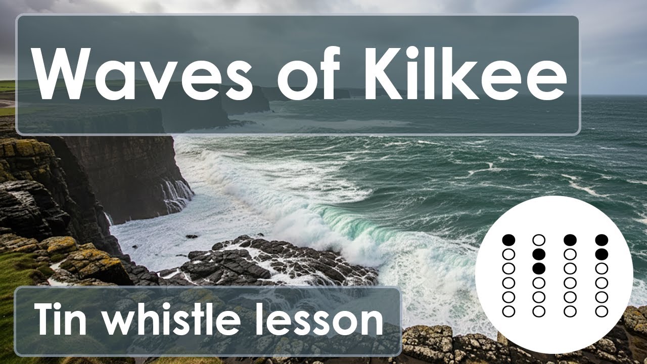 Learn Waves of Kilkee on the Tin Whistle – Easy Irish Tune with Tabs