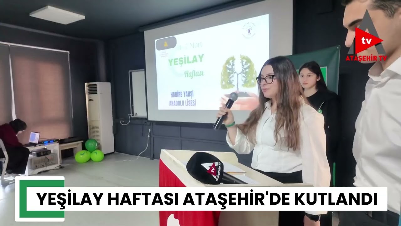YEŞİLAY HAFTASI ATAŞEHİR'DE KUTLANDI