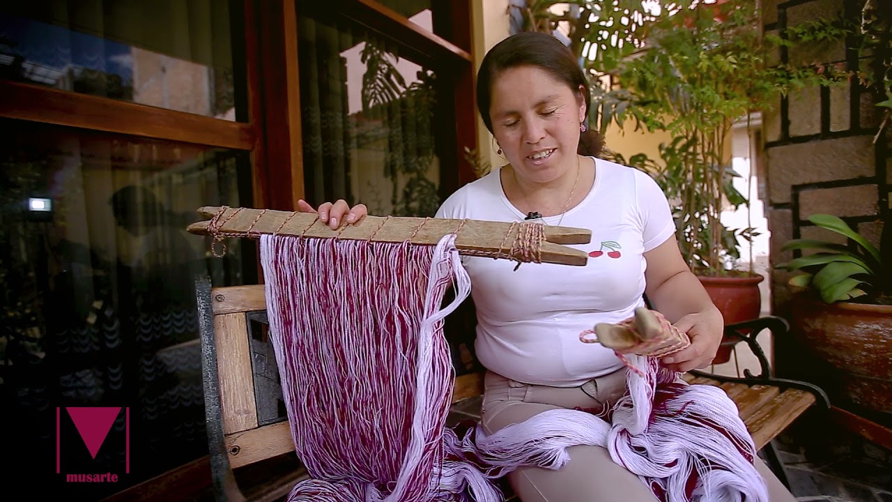Tejido de alforja chotana  - Taller Musarte