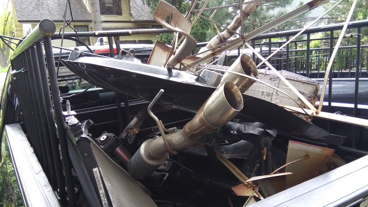 Picking Up A Quick Load Of Scrap Metal