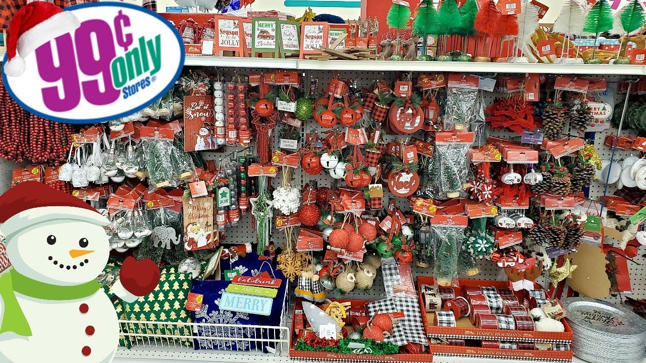 99 cent store CHRISTMAS * COME WITH ME 2019