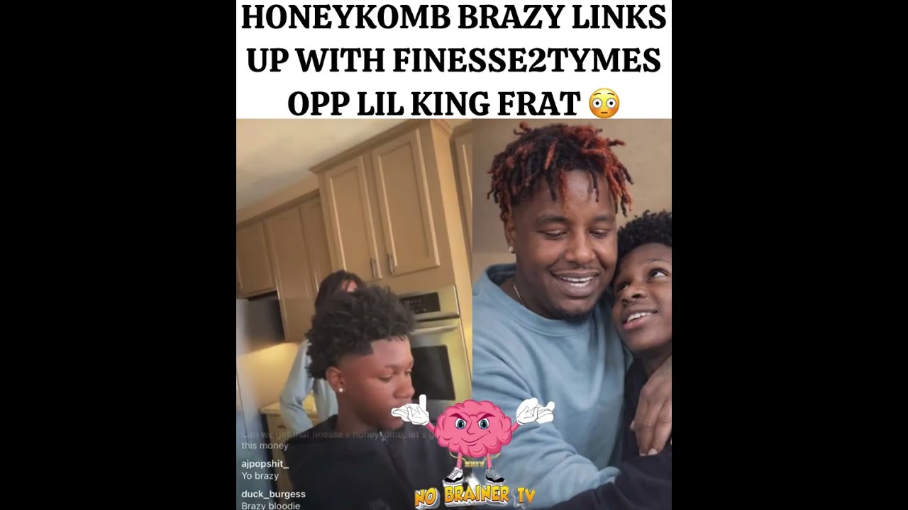 HoneyKomb Brazy links up with Finesse2Tymes opp Li King 