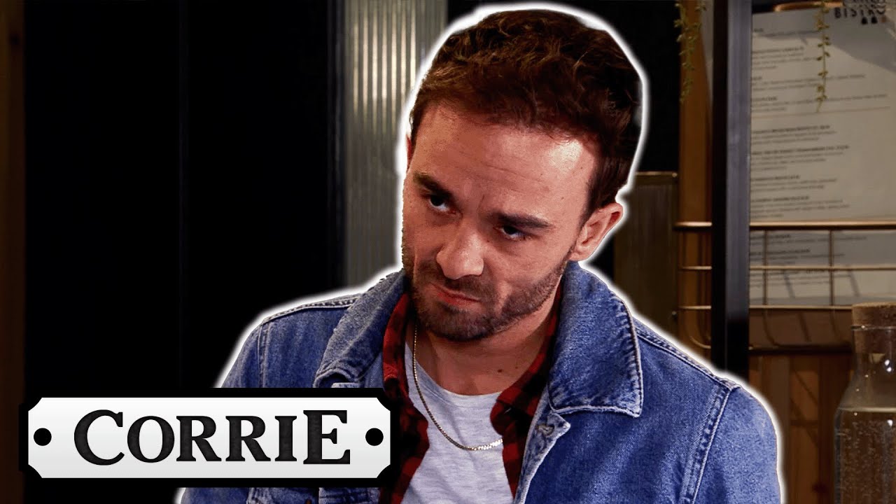 David Gets Angry in the Bistro | Coronation Street