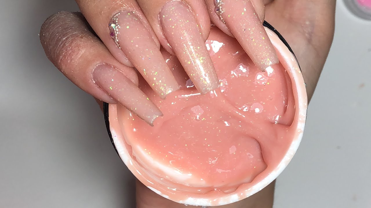 Como fazer mistura de gel com glitter igual ao pó acrílico da tones