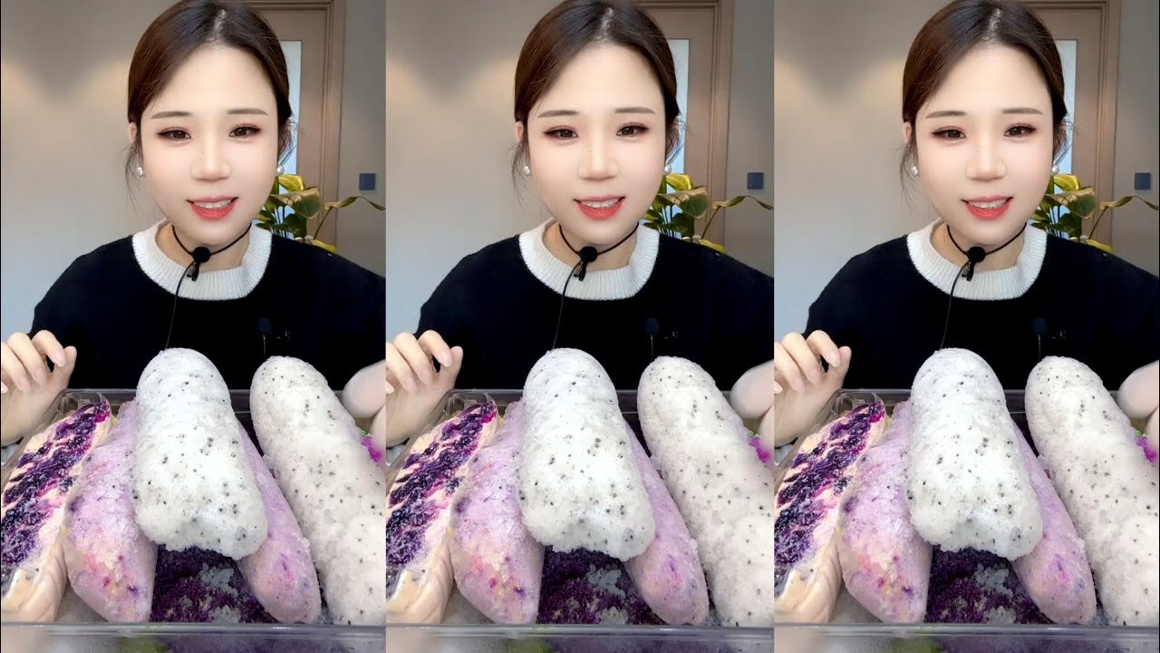 ASMR WHITE ICE EATING YY 