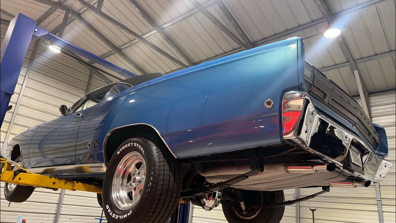 Днище Plymouth GTX 1968 года. Звоните по телефону 916-856-7931 или посетите сайт Victorylapclassi...