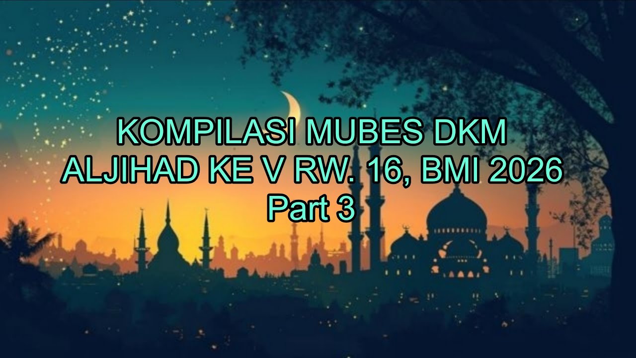KOMPILASI MUBES DKM ALJIHAD RW 16 BMI PART 1 