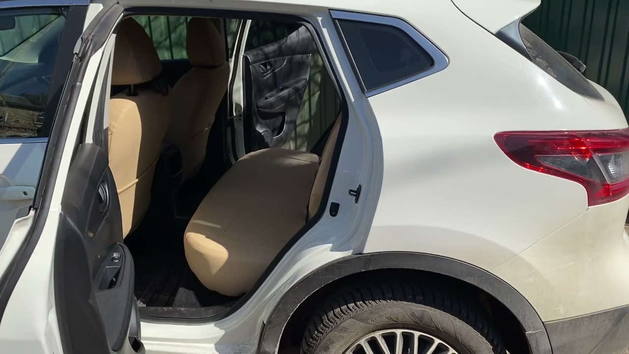 Nissan Qashqai 2(j11) Як зняти, демонтувати заднє сидіння, диван, крісло.How to remove the back seat