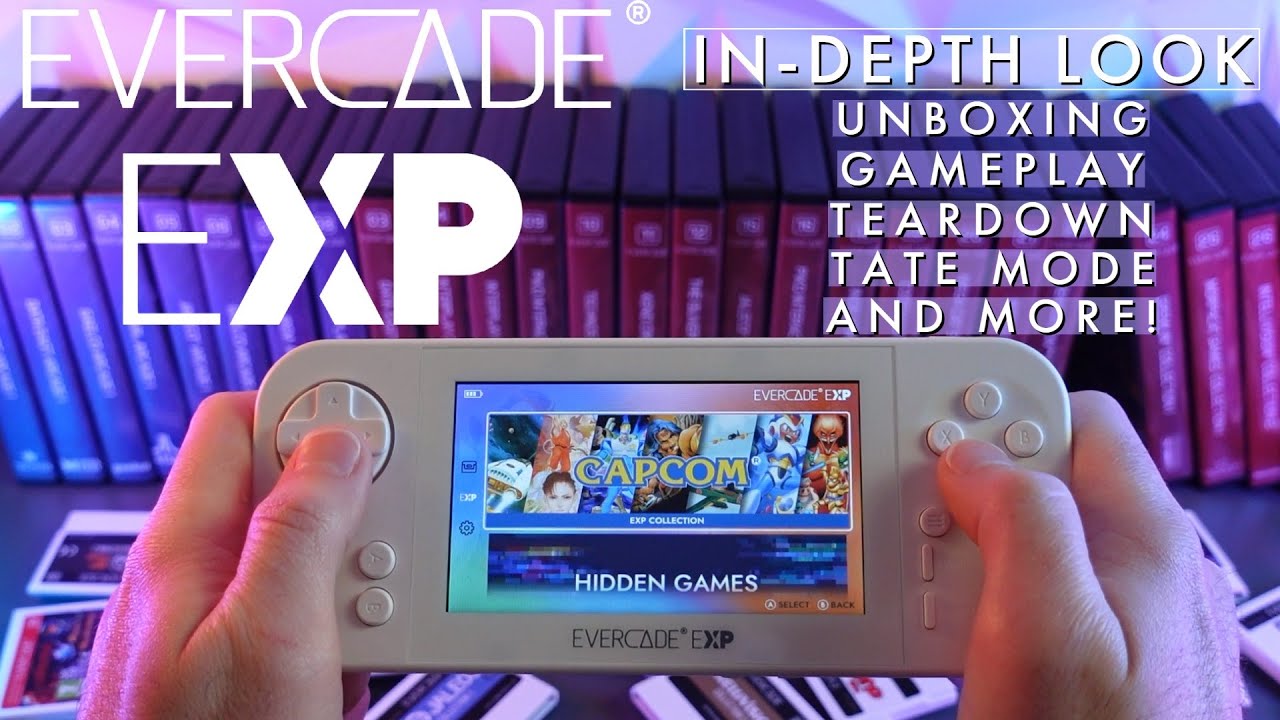 Evercade EXP | An In-Depth Look (Unboxing, Gameplay, and Teardown!)