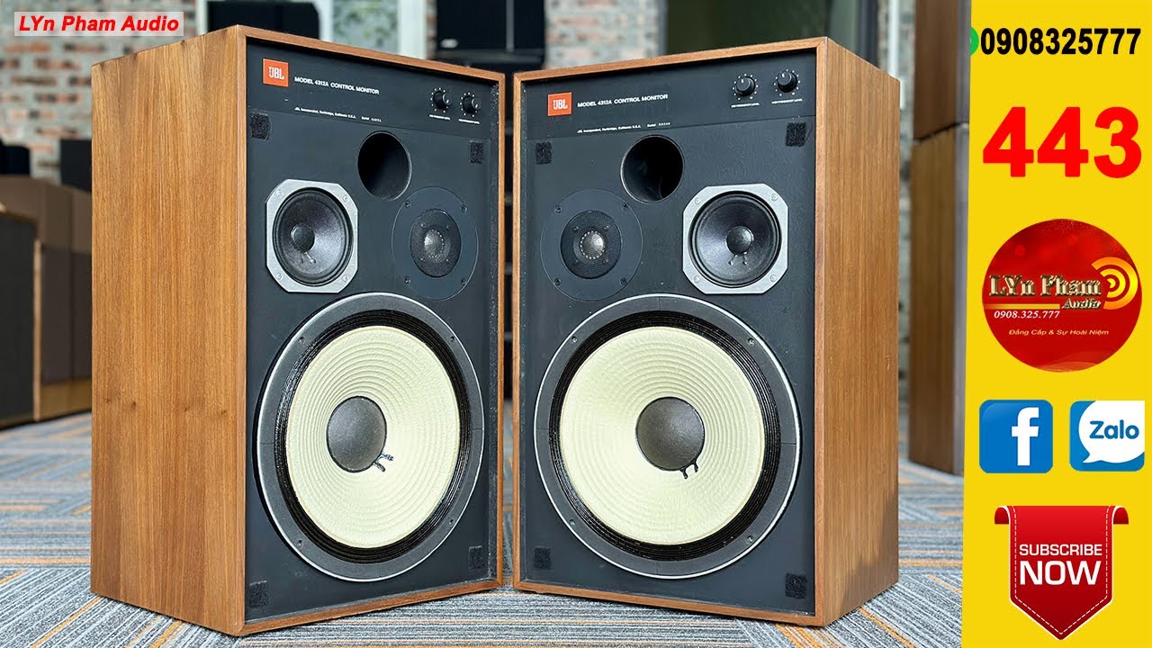 Loa JBL 4312A Made in Usa Huyền thoại Monitor Studio trứ danh mời AE sấy ạ | 0908.325.777