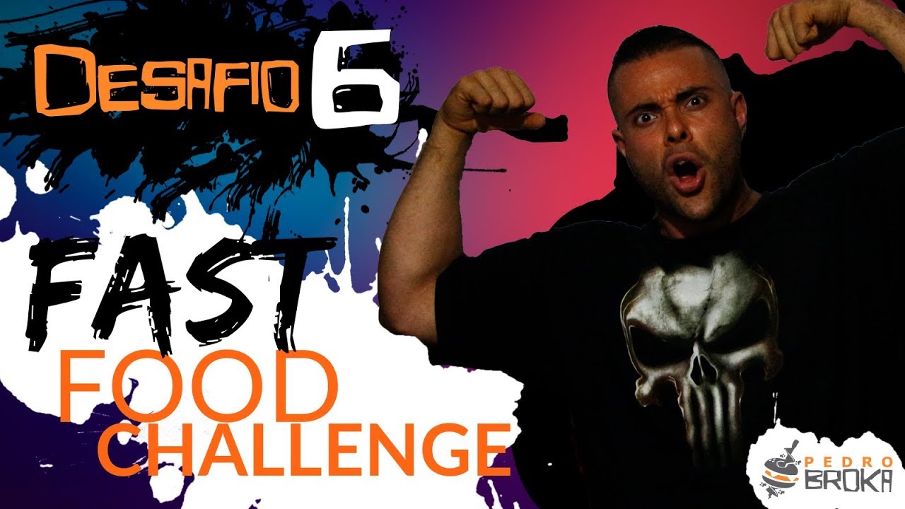 Desafio #6 | FAST FOOD CHALLENGE 10.000Kcal (McDonald's+BK+Pizza Hut+Subway+Taco Bell+KFC)