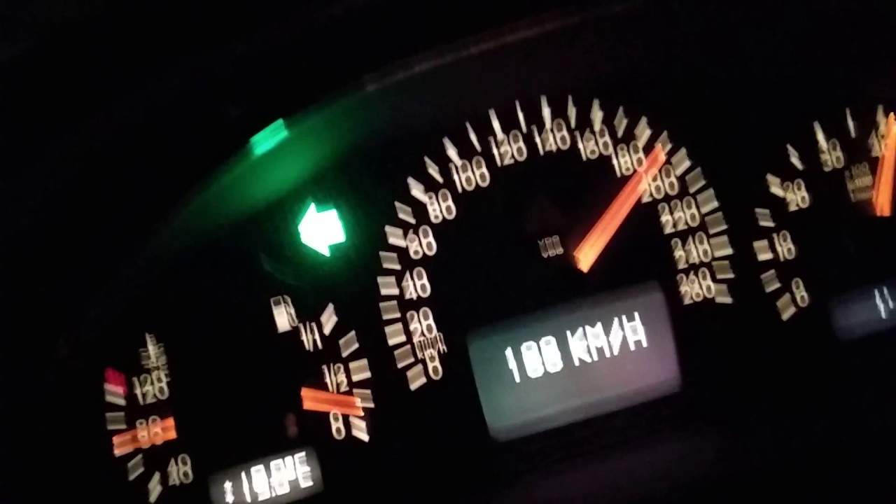 Mercedes CLK 230 Kompressor acceleration 200-250 kmh