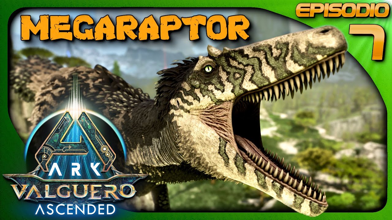 MEGARAPTOR, UN POTENTE CACCIATORE SOLITARIO! |  Ark Valguero Ascended | Gameplay ITA | EP.7