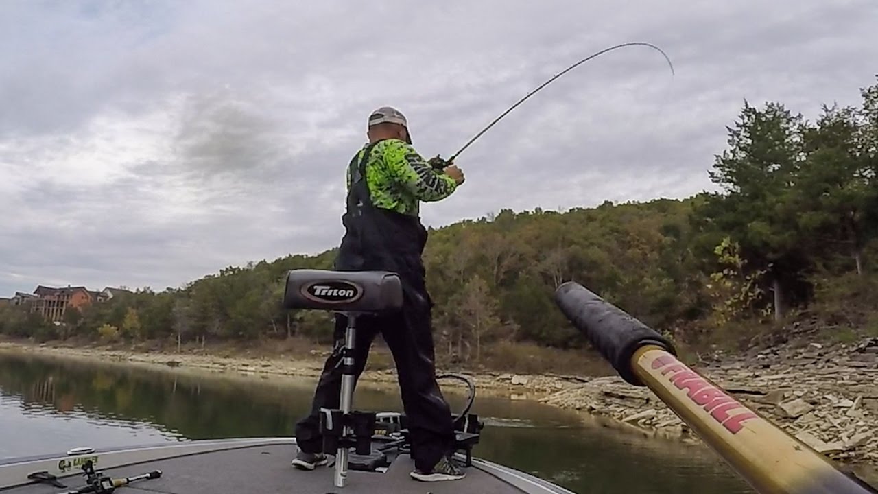 Topwater action on Table Rock