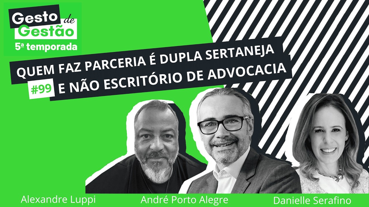Quem faz parceria é dupla sertaneja e não escritório de advocacia - 99 Gesto de Gestão