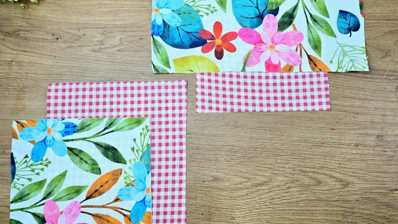 Floral Purse 👛✨️| DIY | Quick Sewing Tips