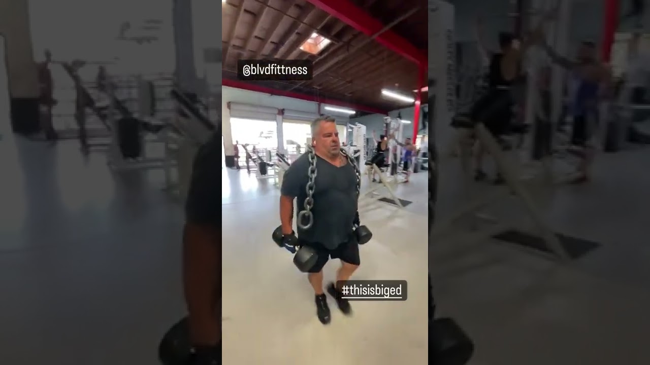 Big Ed getting yoked