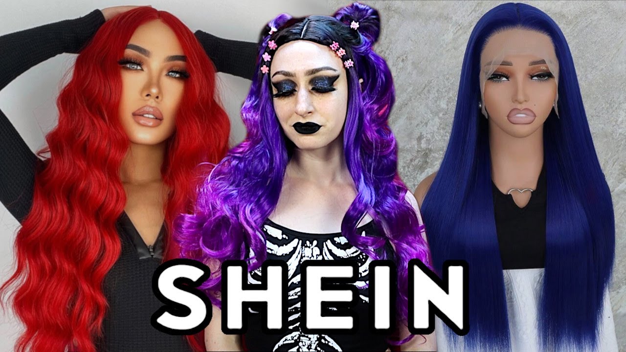 Festival/Rave Hairstyles on Affordable Wigs! | Shein Try On 💖