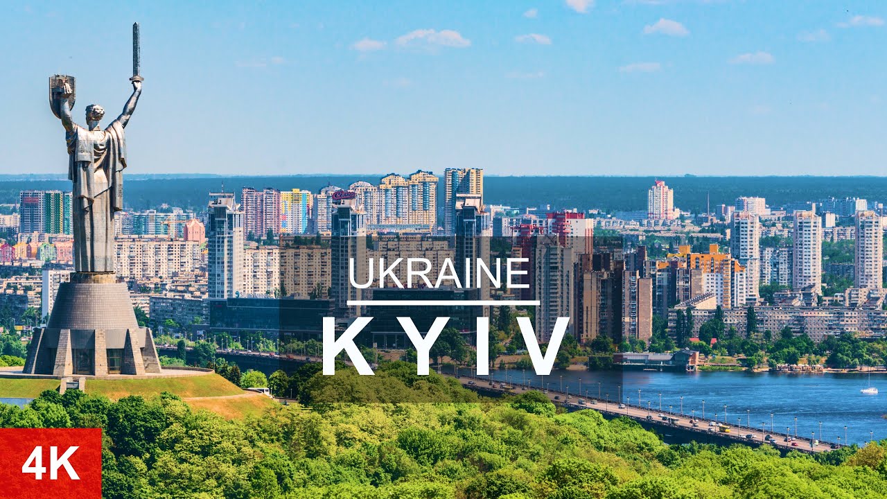 Kyiv, Ukraine &ndash; Aerial Drone Video Guide for Visitors [4K]