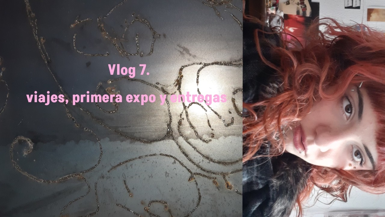 vlog 7. viajes, primera expo y entregas !!!!!