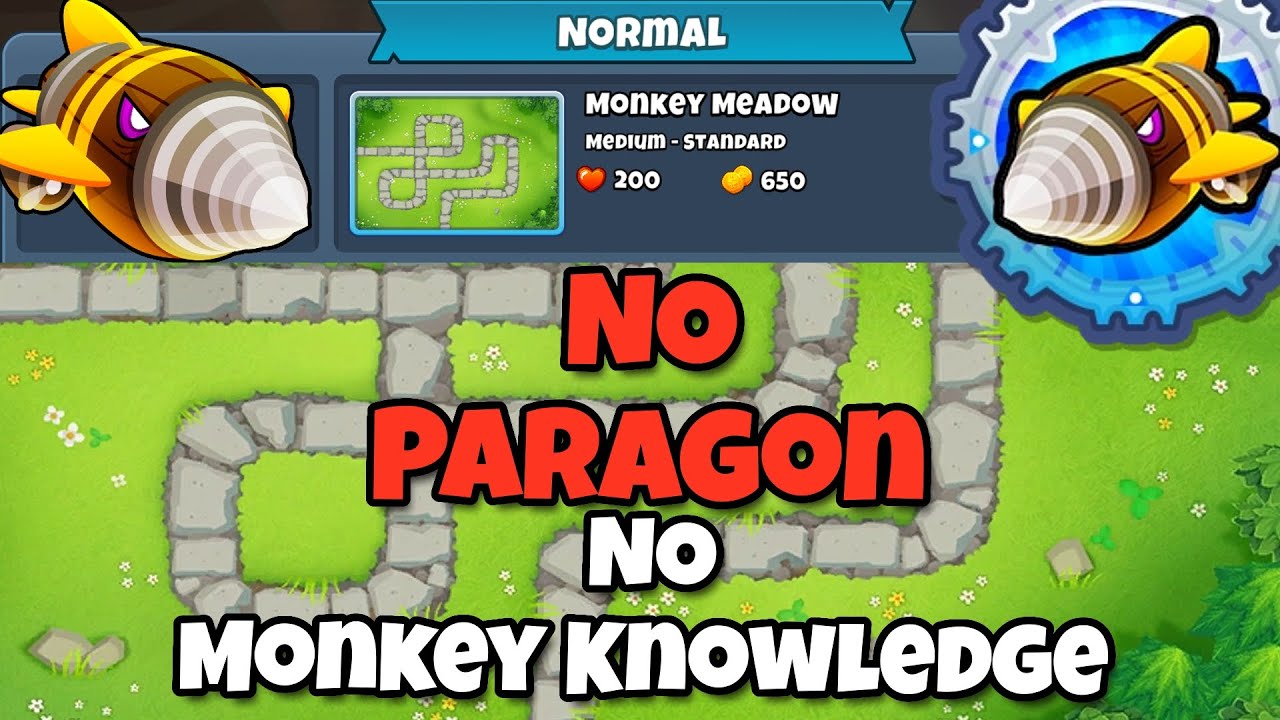 Dreadbloon Normal Tutorial || No Monkey Knowledge || Monkey Meadow BTD6