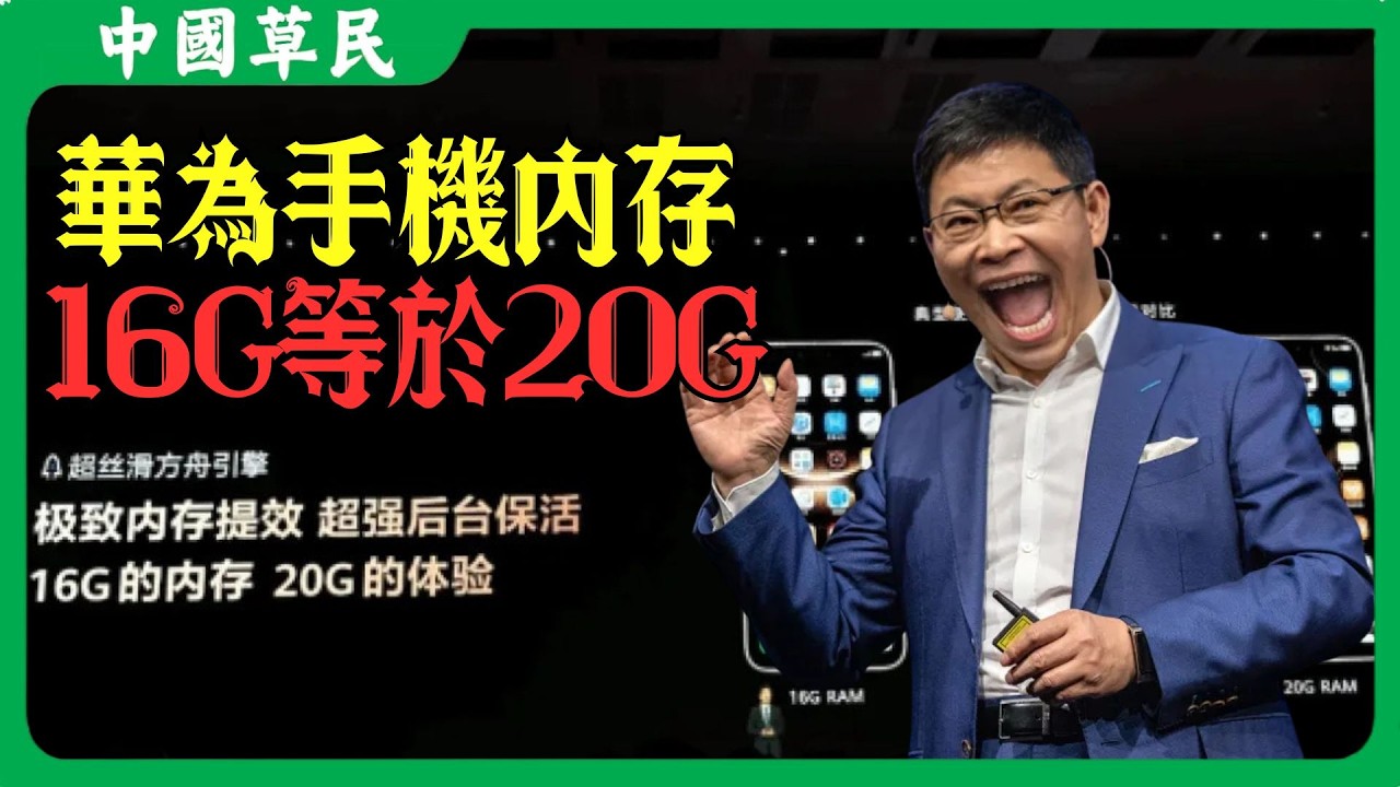 華為手機內存16G等於20G#遥遥领先 #赢麻了 #华为 #reaction