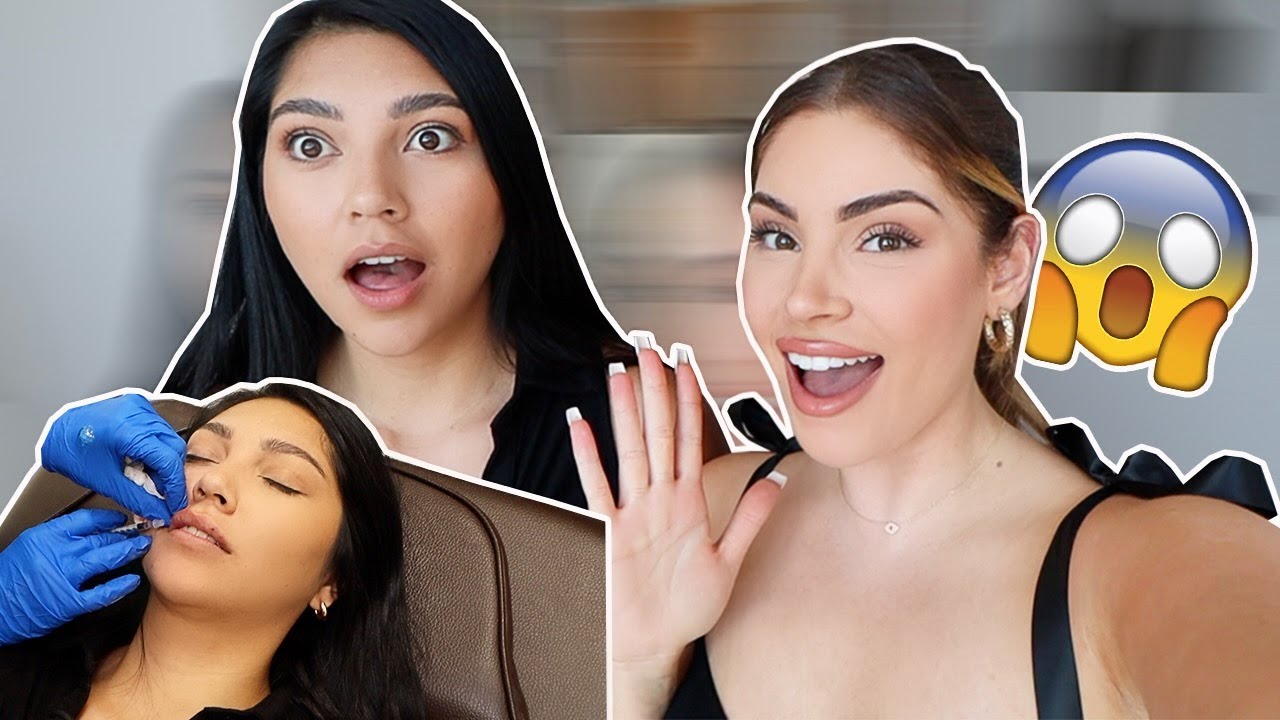 I Surprised My Best Friend With LIP FILLERS!!