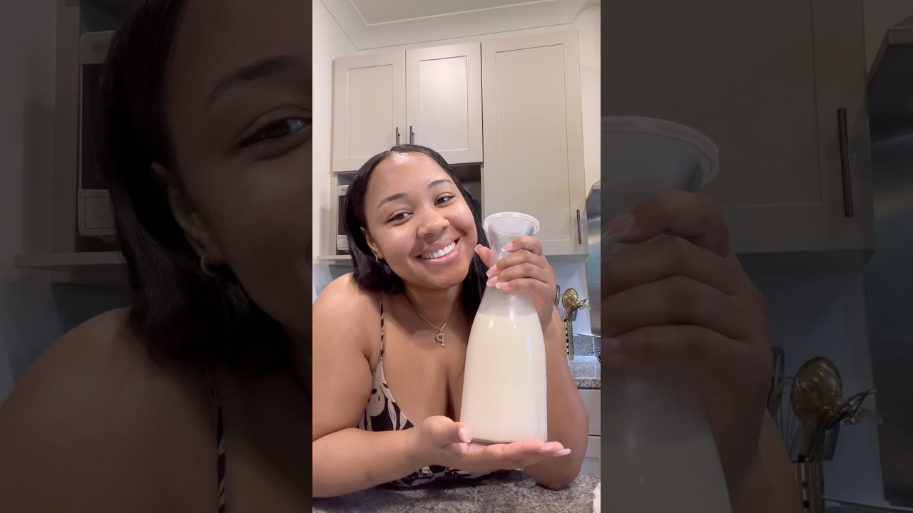 5 min $2 🥛 #recipe #milk #cashew #cashewmilk #homemade #vegan #veganfood #cooking #food