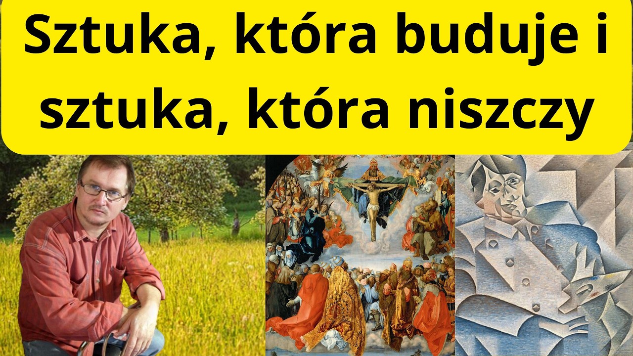 Sztuka, kt&oacute;ra buduje i sztuka, kt&oacute;ra wszystko niszczy - miniwykład Jacka Schmidta