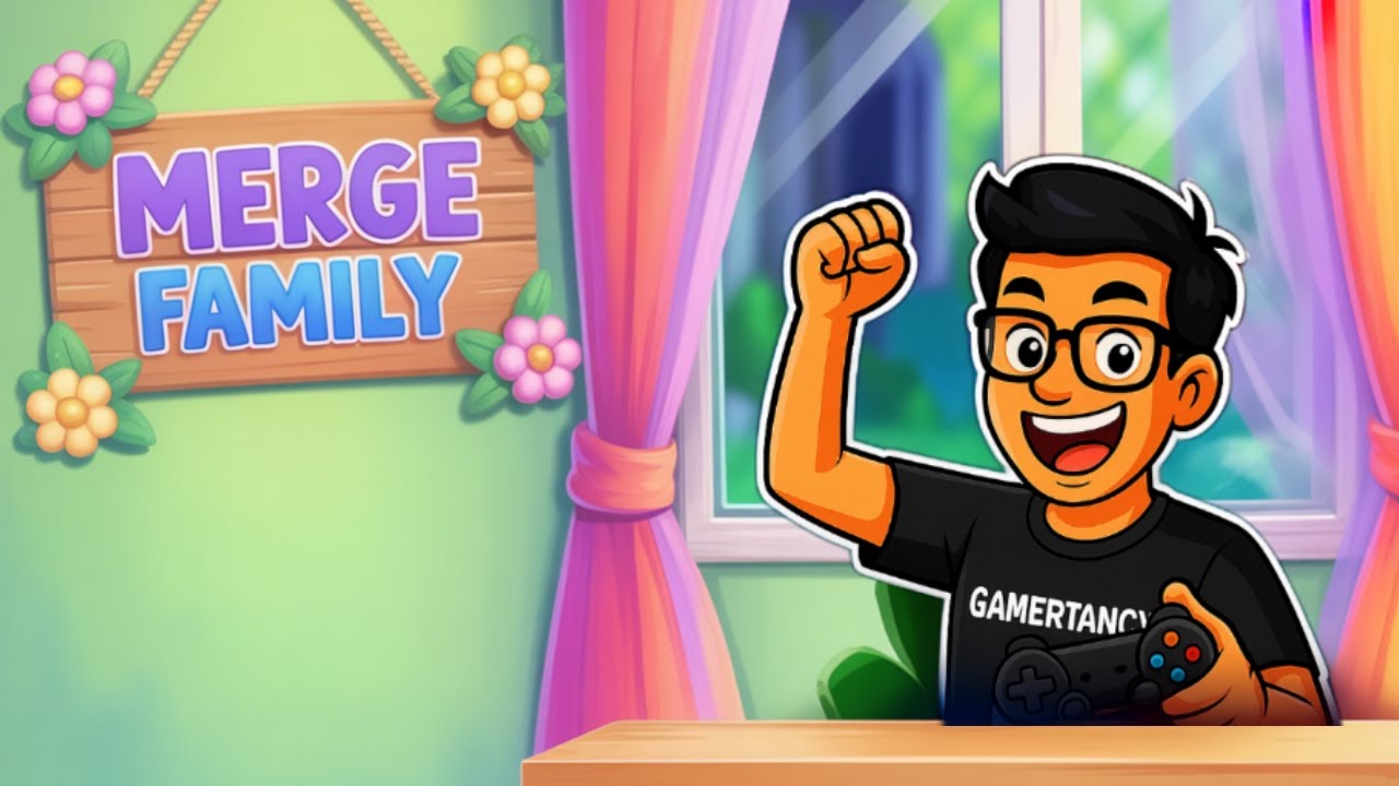 👨&zwj;👩&zwj;👧&zwj;👦 Ghar Sambhalo, Merge Karo | Merge Family Game Ki Cozy Life Story