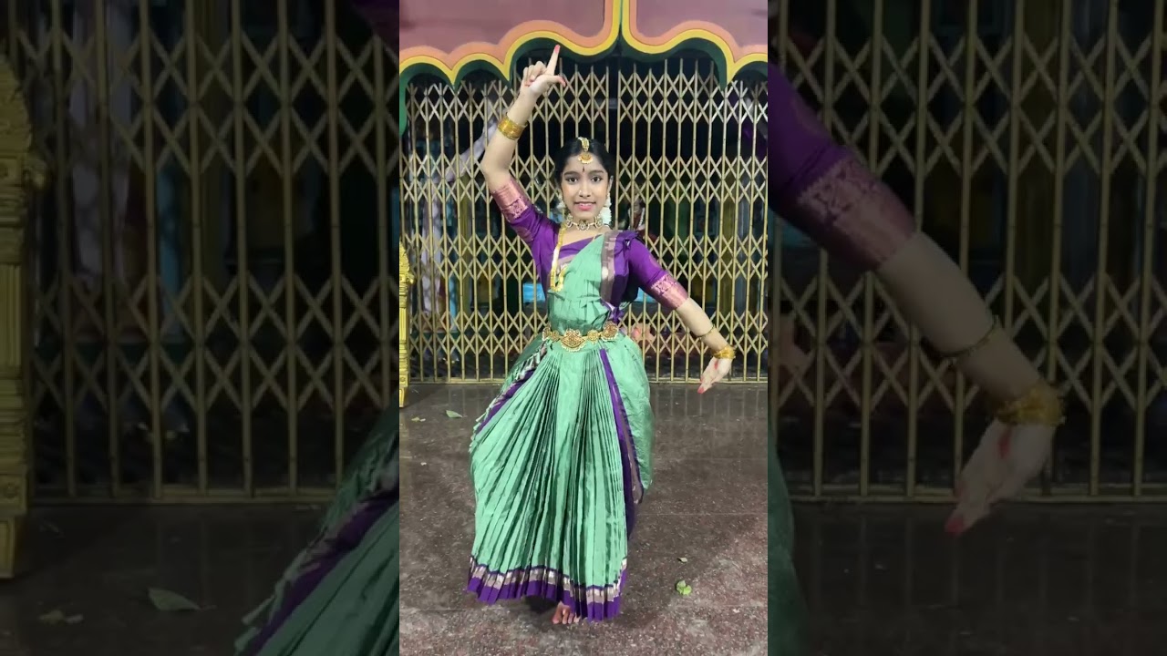 #Bharatavedamuga performance in #BHEL temple #bharatanatyam