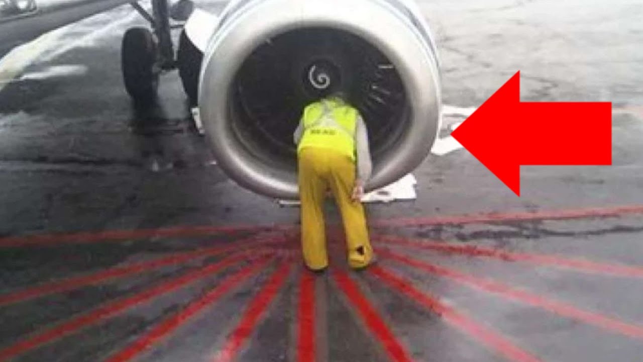 A Deadly Incident - Man Sucked Into a Jet Engine During Inspection
