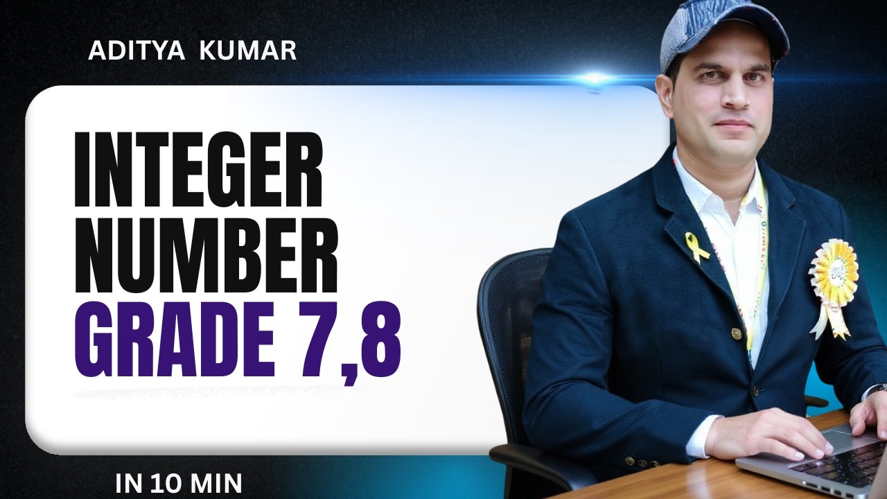 Integer Number System | Class 7 Maths | Step-by-Step Explanation | CBSE | ICSE | IGCSE#MathsTutor