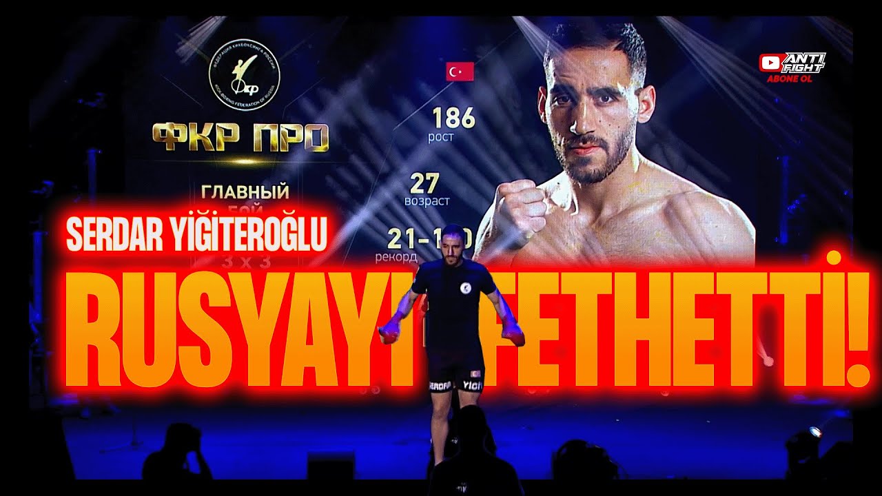 Serdar Yiğit EROĞLU Rusya'yı SALLADI !! Serdar YIGITEROGLU vs Gadzhimurad AMIRZHANOV