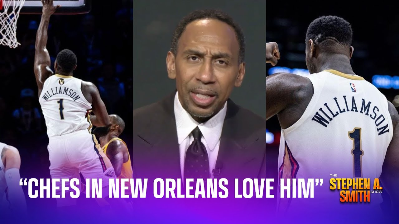 “Fat, out of shape, unfocused…Chefs in New Orleans love him” Stephen A. on Zion Williamson