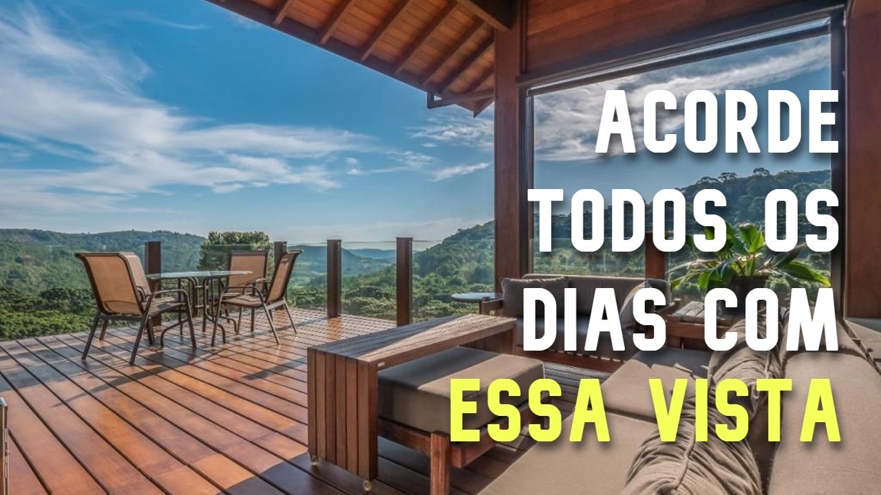 Mansão Aspen Mountain Gramado | Casa 5 suítes de alto padrão | Vista Panorâmica