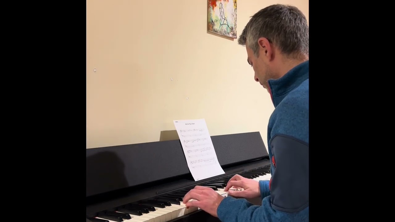 Write your own music exercise - interstellar inspired