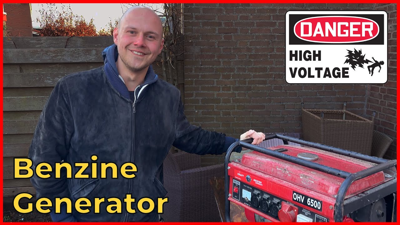 Benzine Generator Proberen aan de praat te krijgen Pt1