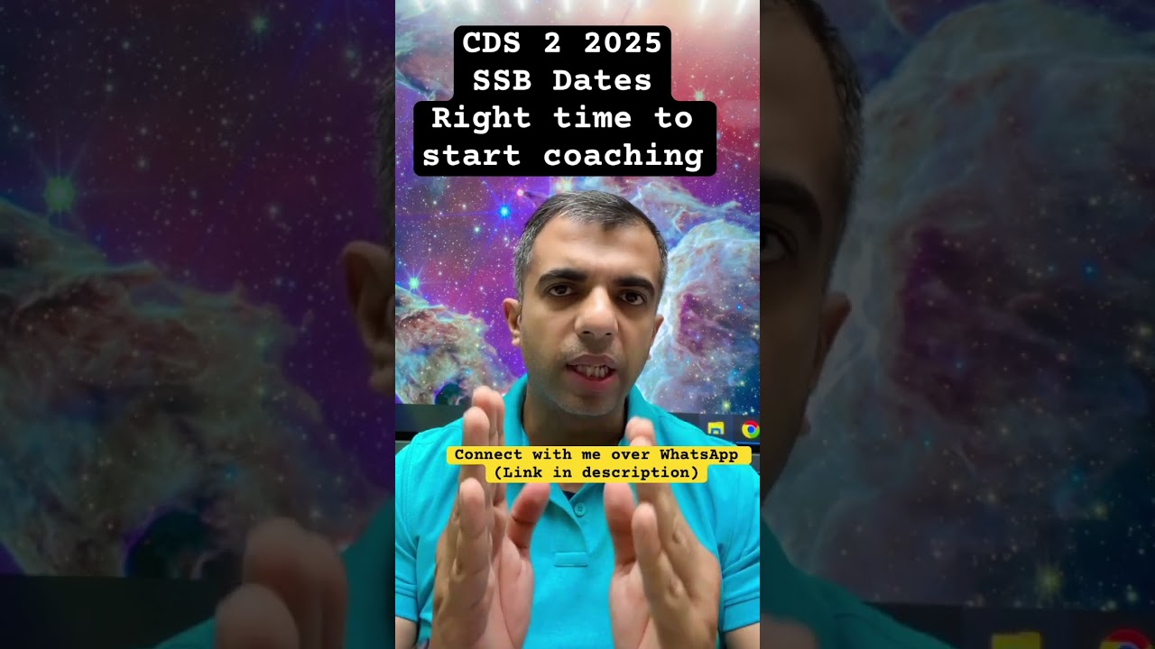 CDS 2 2025 Expected SSB Dates- When to Join Coaching I Complete Prep Strategy