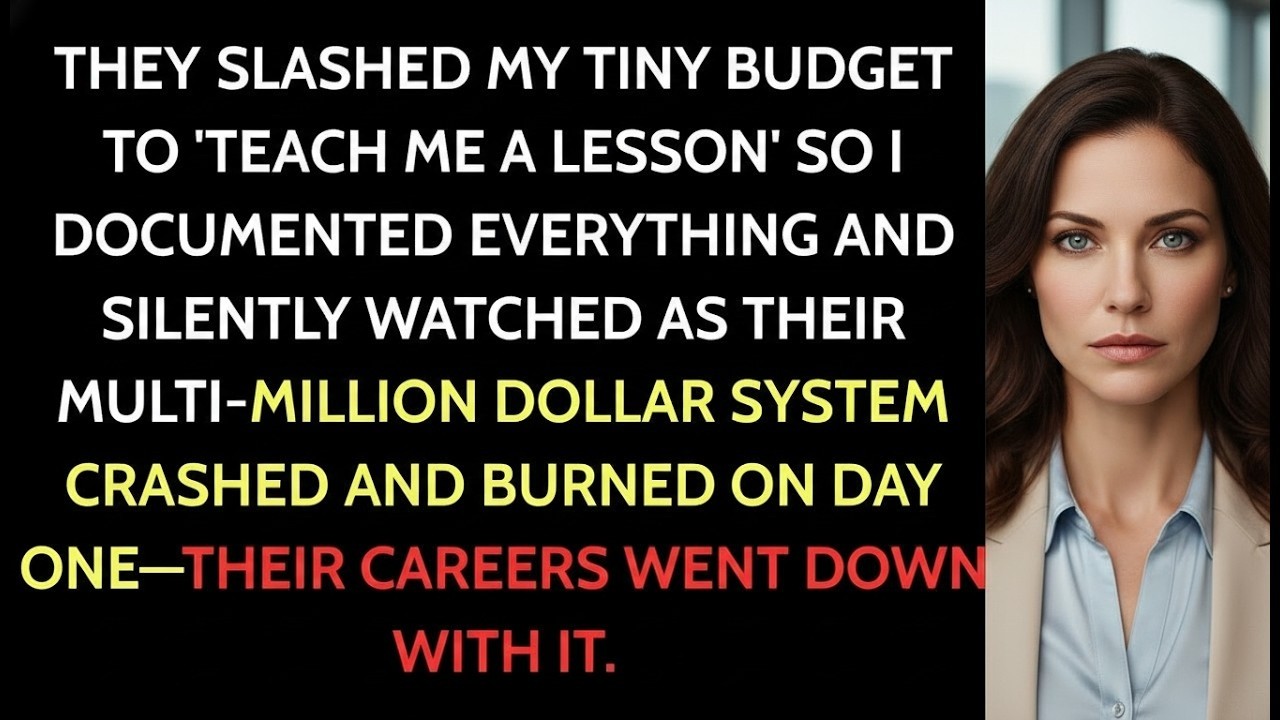 She Cut My Budget by $5K — Her Team Burned $3.8M Right After. 🔥