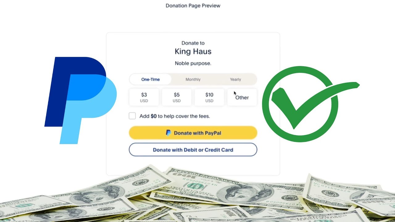Create A Paypal Donate Link/Button in 2026