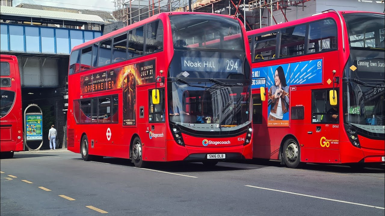 Fast + Weird Engine Moan | Journey on Route 294 | 10341 | ADL | Enviro 400MMC | SN16OLB