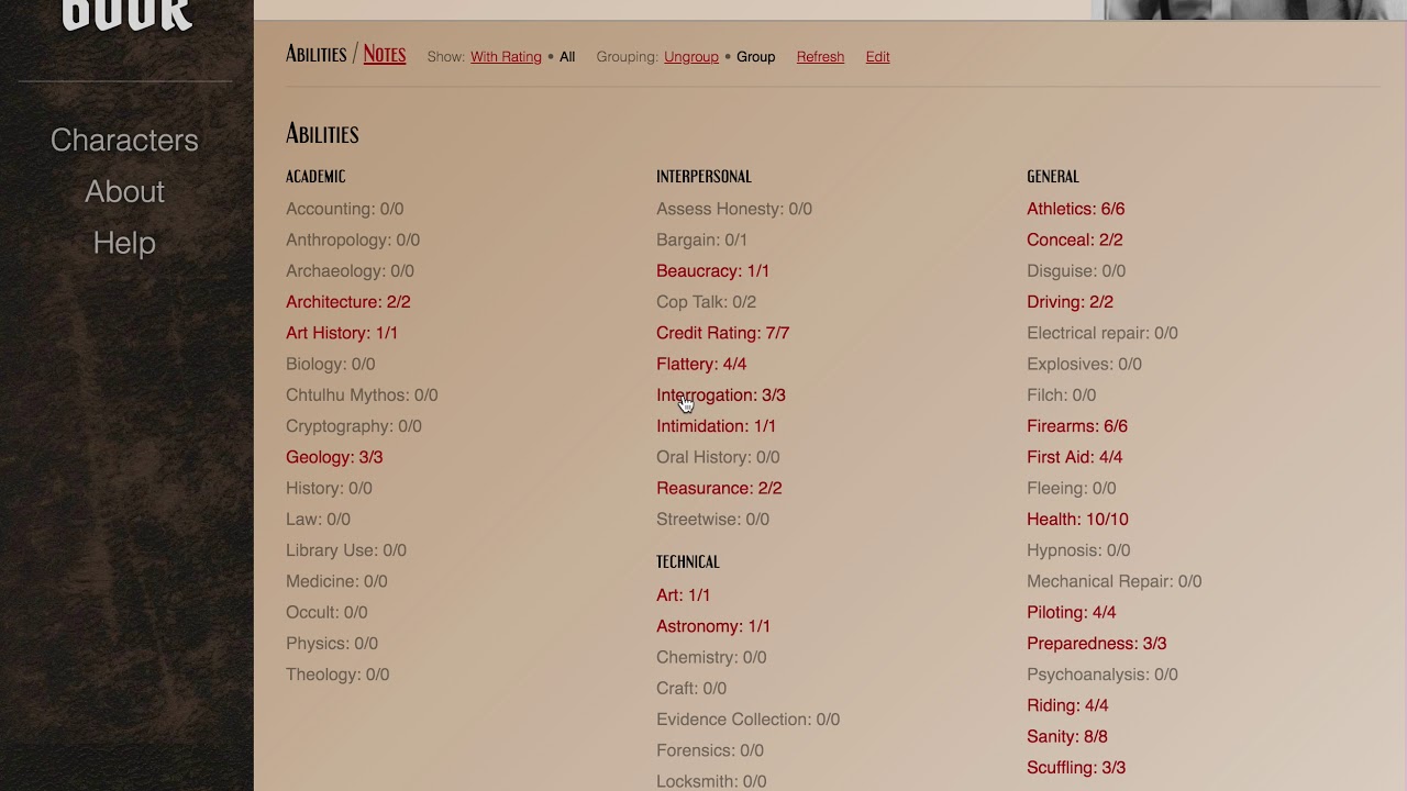 First Look At The New Gumshoe Character Tool