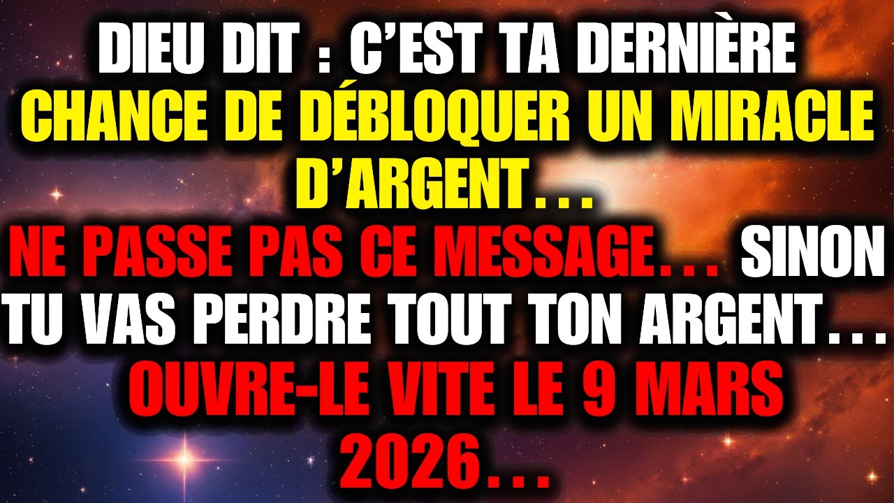 🤑 Dieu dit : dernière chance de débloquer un miracle d’argent… ne saute pas ce message