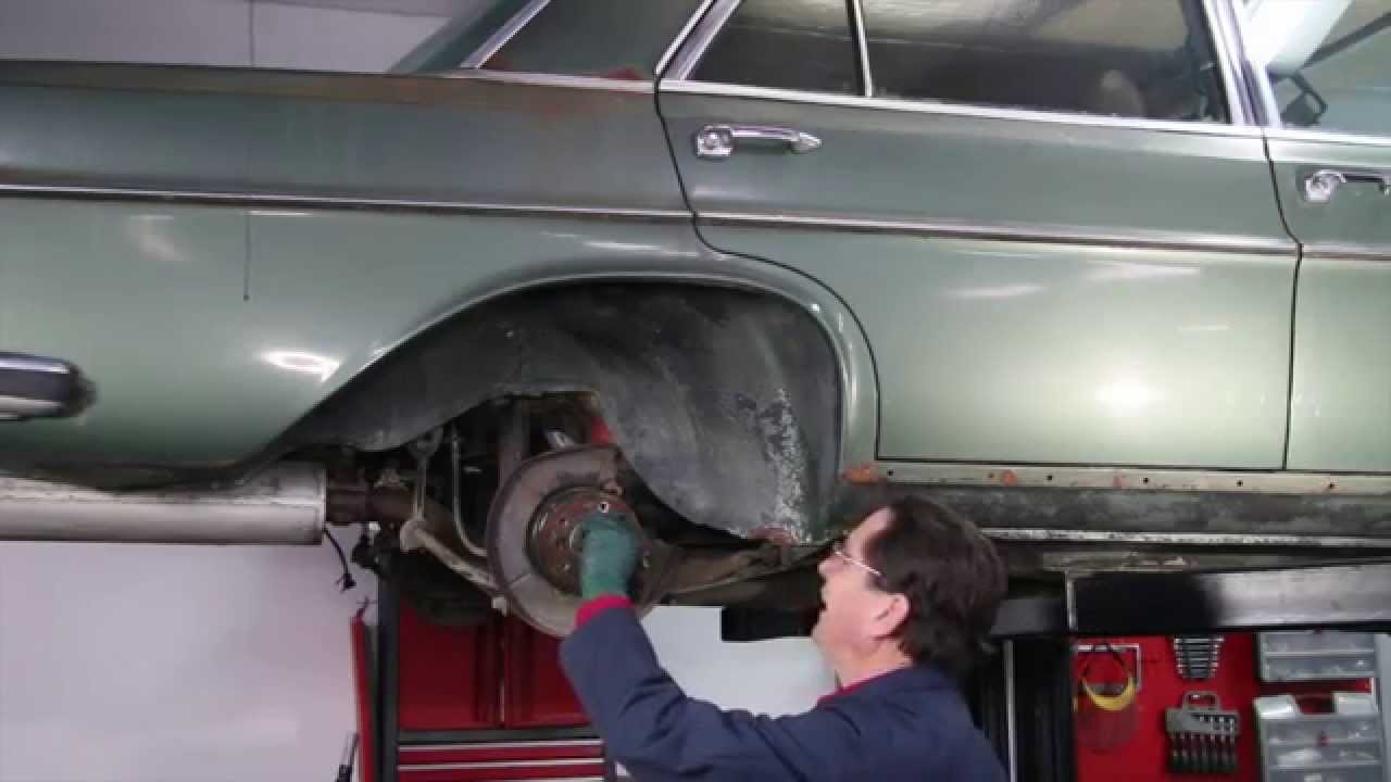 Mercedes 300SEL 6.3 Rescue Part 9: Brake System Component Inspection w/ Ke