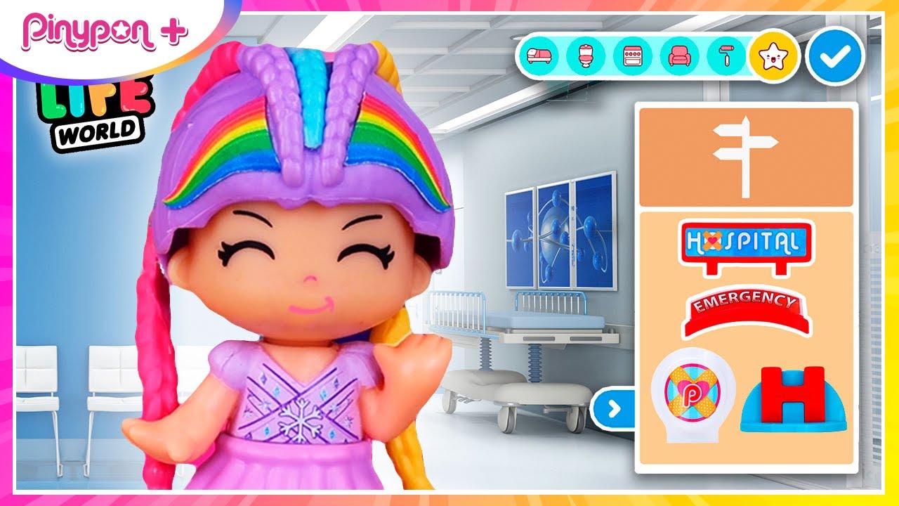 ¡Toca Boca Life  en la vida real! ¡Construimos un Hospital! 🌈 ¡Pinypon Plus!