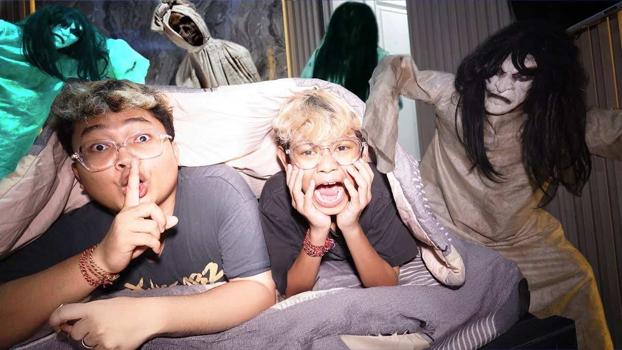 MENAGANGKAN!!! BOCIL SEMBUNYI DARI KEJARAN PARA HANTU!!!