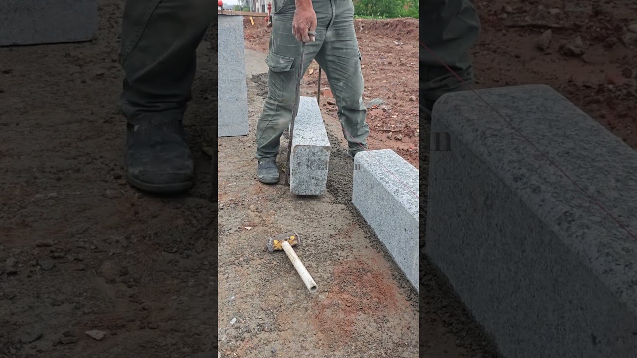Laying the foundation stone - good tools help work