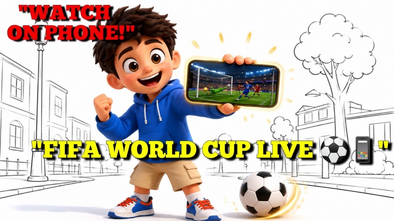 How to Watch FIFA World Cup Live on Your Phone 📱 | Easy Guide 2026