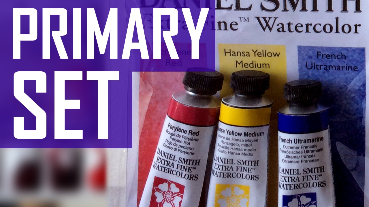 The Best Watercolor Tubes Primary Set | Daniel Smith